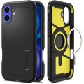 Etui Spigen Tough Armor MagSafe z podstawką na iPhone 16 - czarne