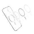 Etui Spigen Liquid Crystal Mag z MagSafe na iPhone 16 - przezroczyste