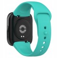 PASEK SILIKONOWY DO XIAOMI REDMI WATCH 3 ACTIVE - OPASKA NA NADGARSTEK,  TURKUSOWY