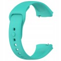 PASEK SILIKONOWY DO XIAOMI REDMI WATCH 3 ACTIVE - OPASKA NA NADGARSTEK,  TURKUSOWY