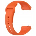 PASEK SILIKONOWY DO XIAOMI REDMI WATCH 3 ACTIVE - OPASKA NA NADGARSTEK,  POMARAŃCZOWY