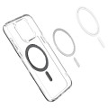 Etui Spigen Ultra Hybrid Mag z MagSafe na iPhone 15 Pro - szare