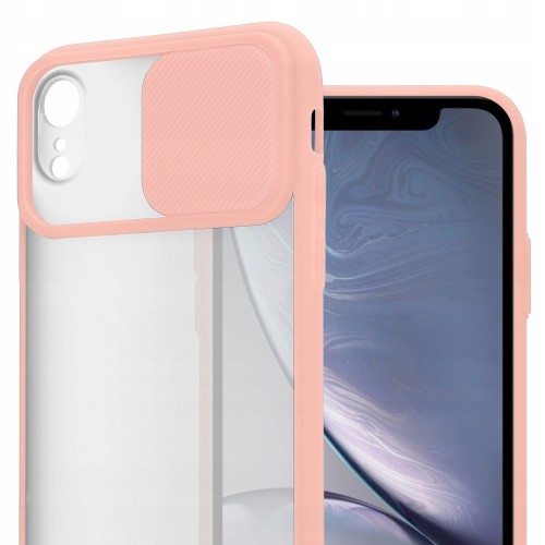 ETUI PODWÓJNA OCHRONA DO IPHONE XR | RÓŻOWE