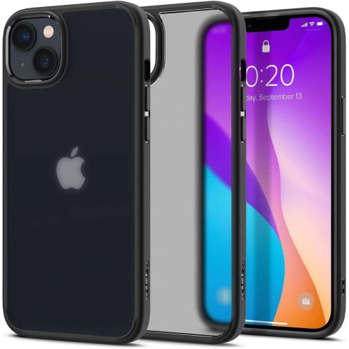 Etui Spigen Ultra Hybrid na iPhone 14 Plus / 15 Plus - matowo-czarne