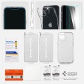 Zestaw etui Spigen Crystal i szkło hartowane na iPhone 14 Plus / 15 Plus - przezroczyste