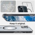 Etui Spigen Ultra Hybrid Mag z MagSafe na iPhone 14 Plus / 15 Plus - przezroczysto-szare