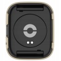 ETUI OCHRONNE + SZKŁO HARTOWANE 2W1 DO XIAOMI REDMI WATCH 3 ACTIVE - KREMOWY