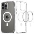 Etui Spigen Ultra Hybrid Mag z MagSafe na iPhone 13 Pro - białe