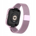  PASEK BRANSOLETA Z WBUDOWANYM ETUI DO XIAOMI REDMI WATCH 3 ACTIVE - RÓŻOWY