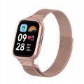 PASEK BRANSOLETA Z WBUDOWANYM ETUI DO XIAOMI REDMI WATCH 3 ACTIVE - RÓŻOWY