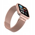  PASEK BRANSOLETA Z WBUDOWANYM ETUI DO XIAOMI REDMI WATCH 3 ACTIVE - RÓŻOWY