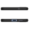 Etui Spigen Liquid Air na Samsung Galaxy S25 - czarny-mat