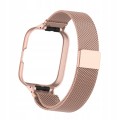  PASEK BRANSOLETA Z WBUDOWANYM ETUI DO XIAOMI REDMI WATCH 3 ACTIVE - RÓŻOWY