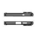 Etui Spigen Ultra Hybrid Mag z MagSafe na Samsung Galaxy S25 Edge - czarne półprzezroczyste
