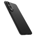 Etui Spigen Liquid Air na Samsung Galaxy S25 Edge - czarne