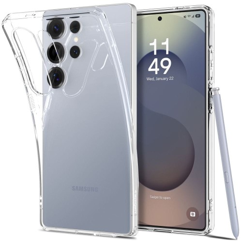 Etui Spigen Liquid Crystal na Samsung Galaxy S25 Ultra - przezroczyste