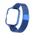  PASEK BRANSOLETA Z WBUDOWANYM ETUI DO XIAOMI REDMI WATCH 3 ACTIVE - NIEBIESKI