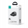 Mini ładowarka USB C 20W PD Joyroom JR-TCF02 - Czarna