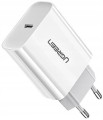 Ugreen ładowarka sieciowa USB Power Delivery 3.0 Quick Charge 4.0+ 20W 3A - Biała