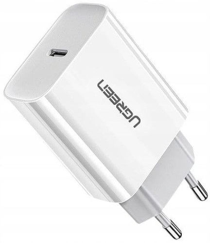 Ugreen ładowarka sieciowa USB Power Delivery 3.0 Quick Charge 4.0+ 20W 3A - Biała