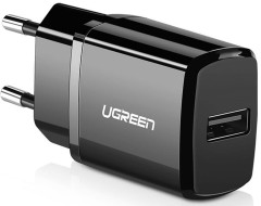 Ugreen ładowarka sieciowa USB 2,1A - Czarna